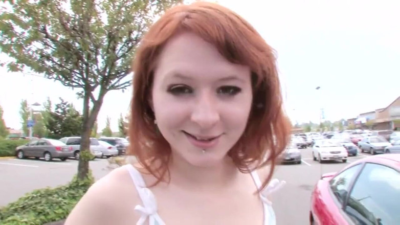 Radical: Hot redhead picked up and fucked up at home