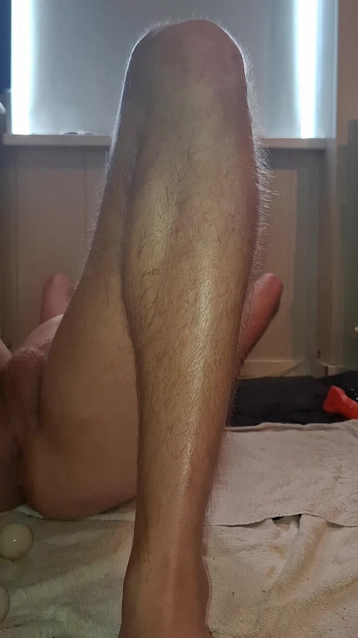 NoFace Twink X: Solo schwuler twink - fisting dildo, Sportocks im arsch und dreifacher...