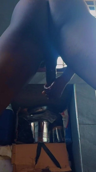 Bbc-godaddy: House Boy Maid Jerking off to Millionaire Madam Being Pounded...