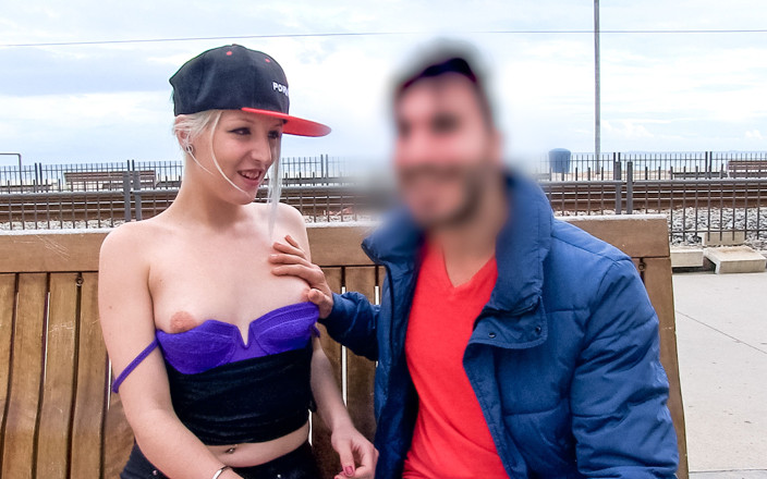 AmateurSexxx: Spanish Pornstar Liz Rainbow Fucks Total Stranger off the Street