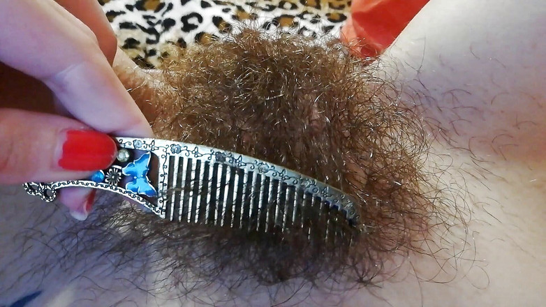 Cuteblonde666: 毛深い猫フェチブラッシングの茂み