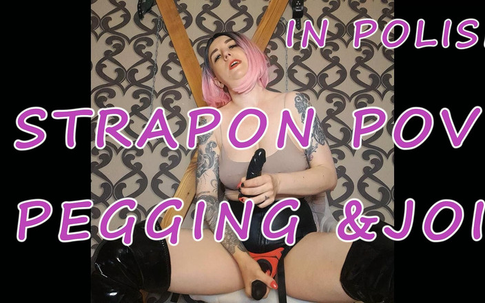 Lady_Angela: Lady Angela Polish Sudut pandangan pertama milf strap-on bahasa