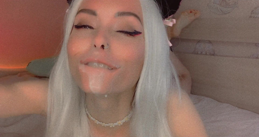 Dirty slut 666: Lapte pe fața Ahegao