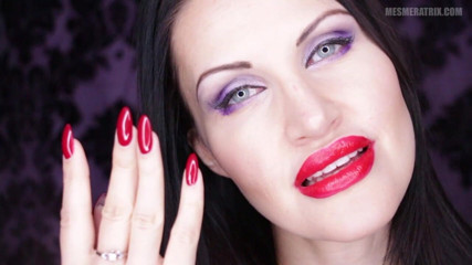 Lady Mesmeratrix Official: Mesmerizing red nails