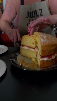 Eating Cake! Porn Star Style