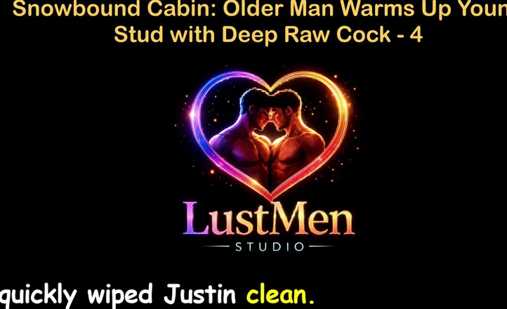 LustMen: English Audio Gay Sex Story - Snowbound Cabin Older Man Warms...