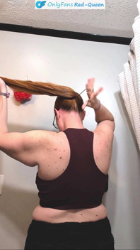 Redhead Rapunzel Brushing and Bunning My Long Ginger Hair