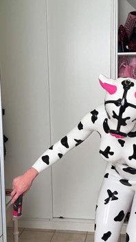 Silicone Catsuit Transformation