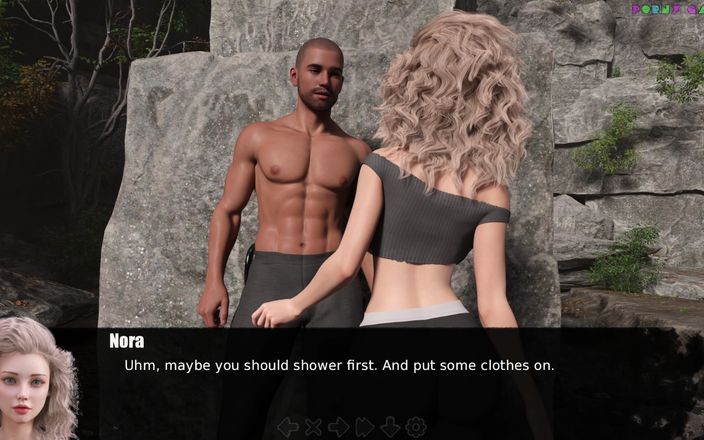 Porny Games: 흑형 대물 에게 따먹히는 거유녀