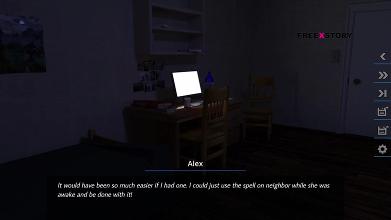 3D Cartoon Porn: Dreams of desirer - alex lagi asik nonton jena lagi mandi