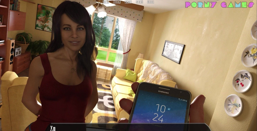 Porny Games: आधा घर - गले में गहरे लंड लेना samantha (35)