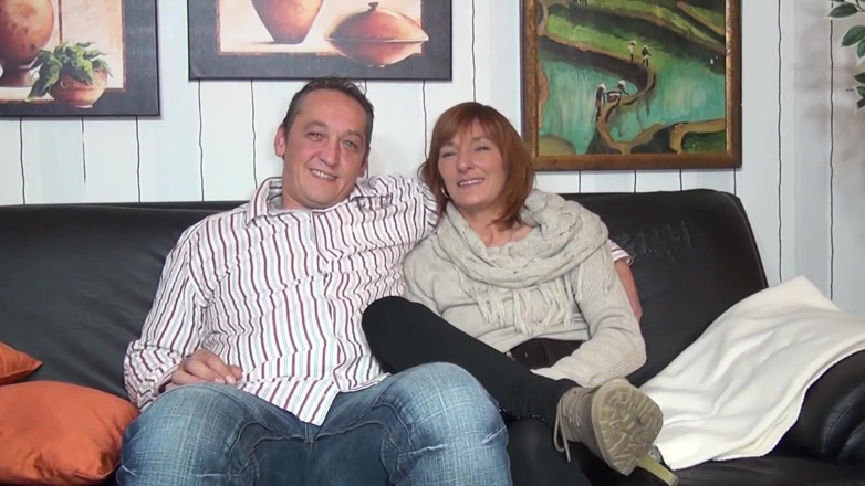 Swinger Friends Germany: Fuck threesome with 2 mindless girls