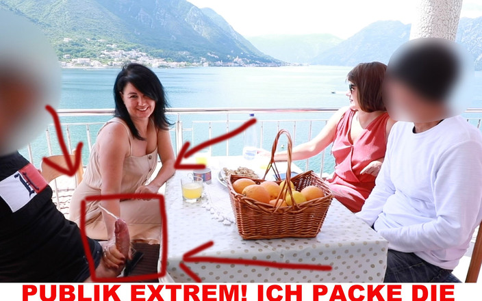 Alexandra Wett: Açık havada aşırı! Restoranın ortasında yarakları açıyorum!