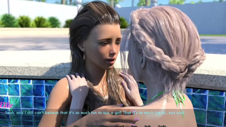 Johannes Gaming: AWAM #21 Girls got more intimate with each other