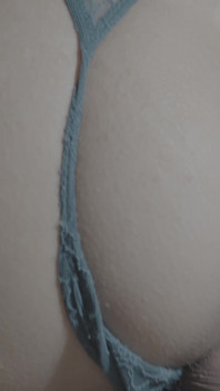 I Don't Have Time to Take off My Panties, I Ride Him Backwards and Make Him Cum on My Tits