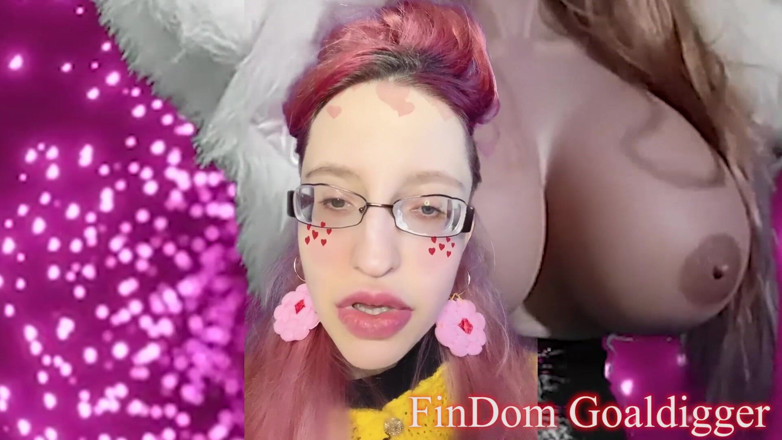 FinDom Goaldigger: Cute slut girl transformation