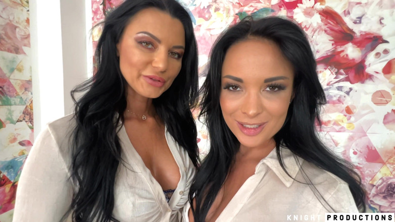 KnightProductions: Anissa Kate and Ania Kinski French Fuck Threesome