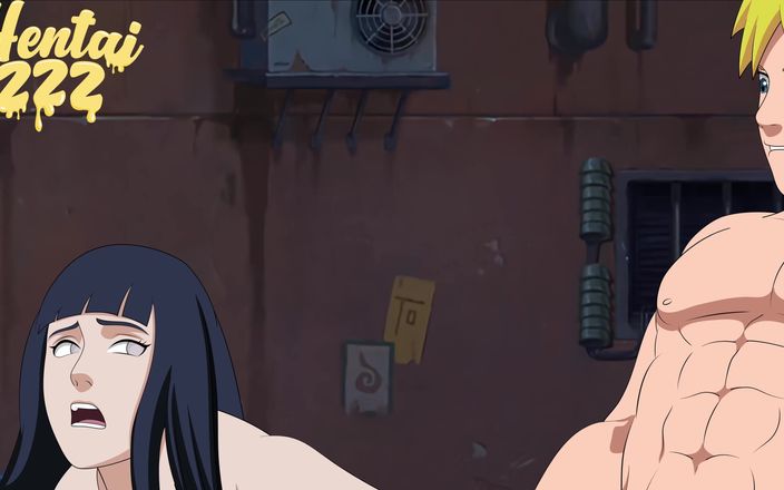 Hentai ZZZ: Хіната і Наруто хентай без цензури відео