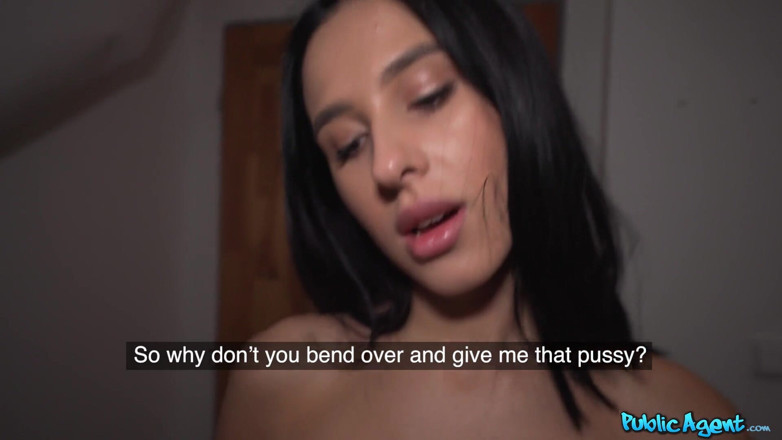 Public Agent: Public Agent - Hitchiker Alyssa Bounty Swallows Cum POV