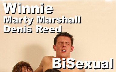 Picticon BiSexual: Winnie & Marty Marshall и Denis Reed бисексуальные толстушки сосут анал с камшотом на лицо