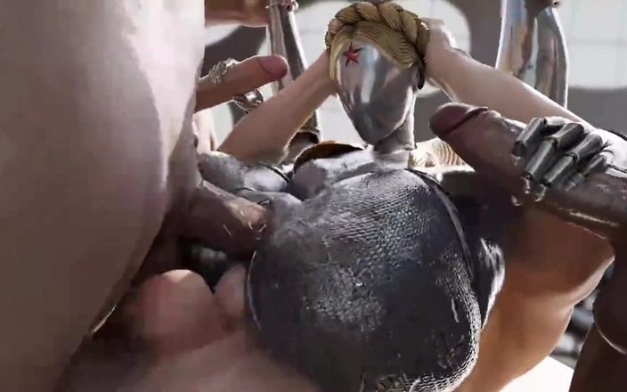 NuttForYou: Deel 2 dubbele penetratie compilatie-animatie