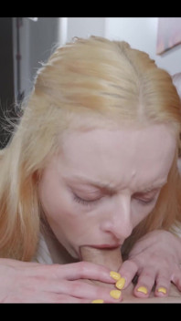Getting My Face Covered with Cum After Sucking That Cock Hard