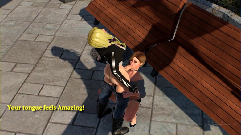 Velvixian3Futanari: 공공 장소에서의 외출(후타나리 섹스)