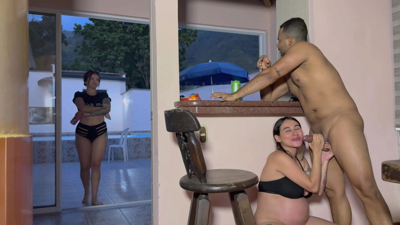 Jenifer Play: Sex, Behind a Bar I Get Fucked by My Friend's...