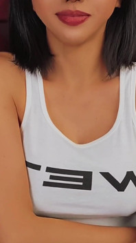 Slutty Asian Outfit Try-on