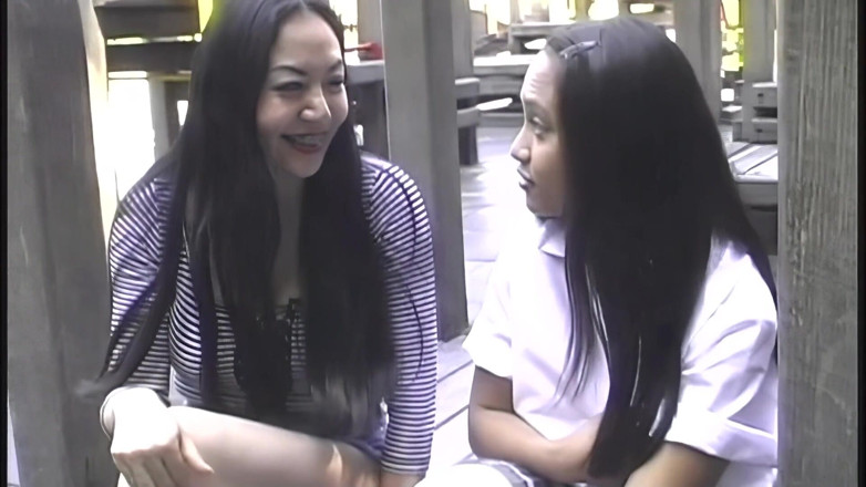 Asian Milfs n Teens: Loni and her friend Jade Feng take a big American...