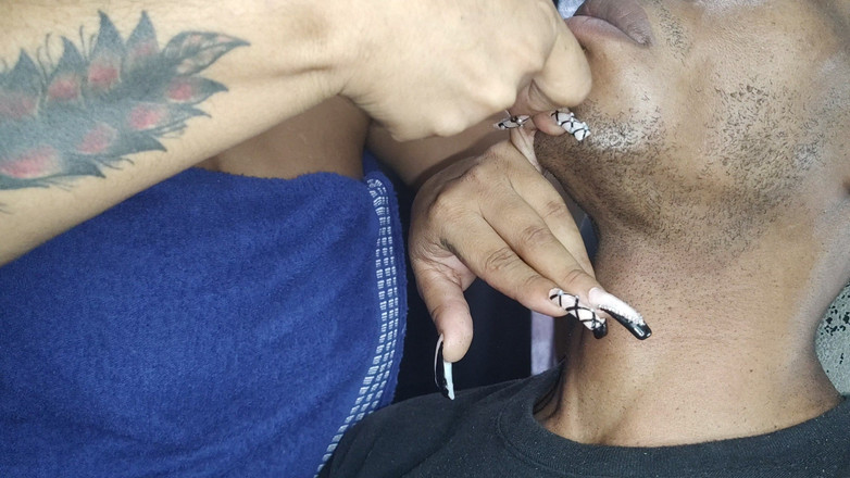 PABLO N3GROBAR: Colombiana taglio di capelli x tette-n-culo 3