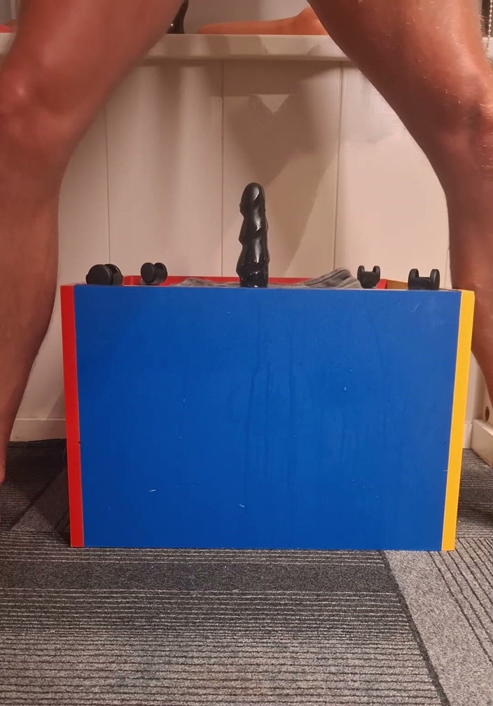 NoFace Twink X: Quente solo anal play twink leva vibrador