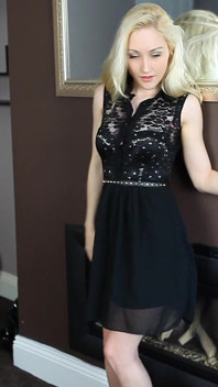 Rachelle Summers - sexy vestido negro