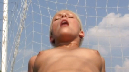 Public Entertainment: Cute football teen fucked by her coach