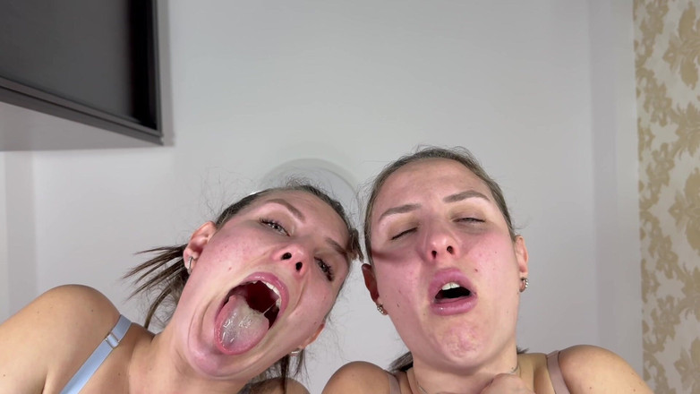 Hottie goddess: Mucus & hack tosse pov