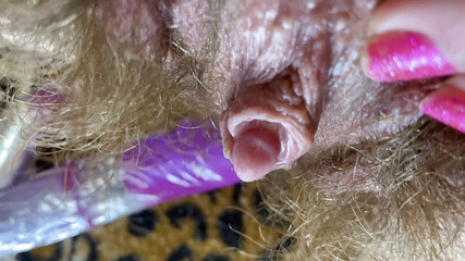 Cuteblonde666: Bunny wibrator test masturbacja POV zbliżenie