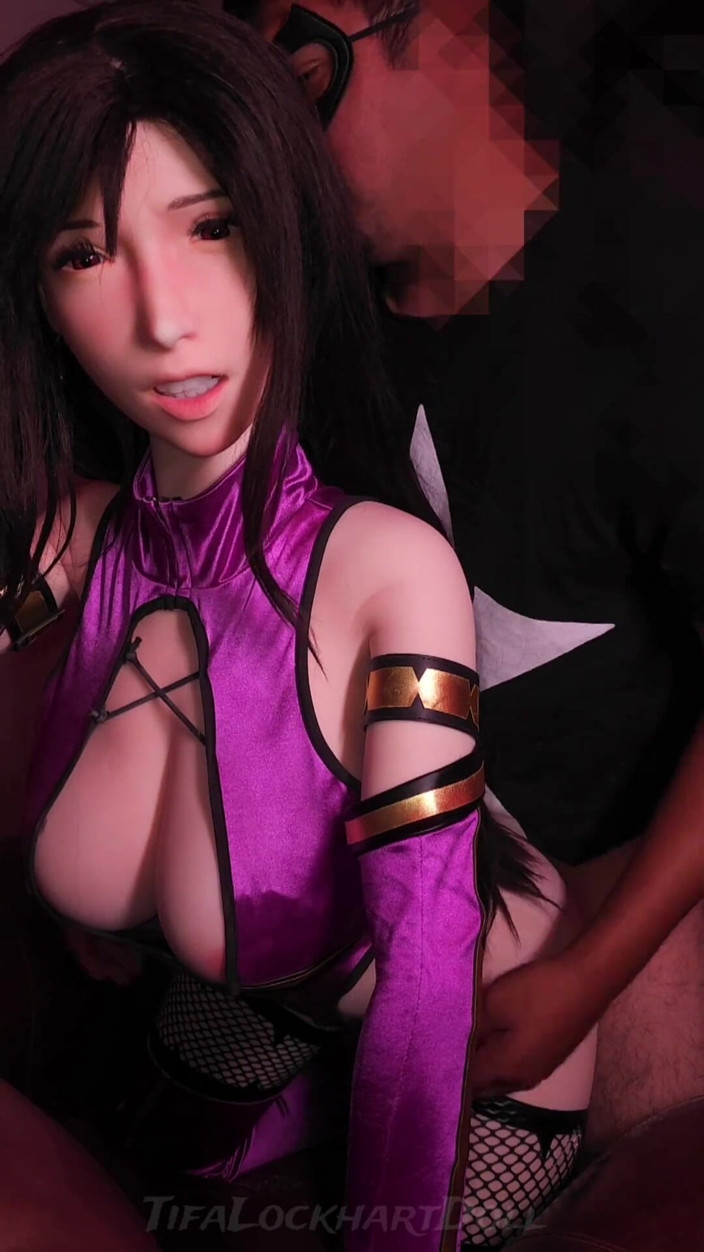 Tifa Lockhart doll: 7번째 천국을 위해 필멸의 콤바트에서 밀레나로 변신한 티파 록하트