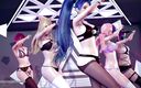 3D-Hentai Games: [MMD] STAYC - RAN2U Ahri Akali Kaisa Evelynn Seraphine - liga de...