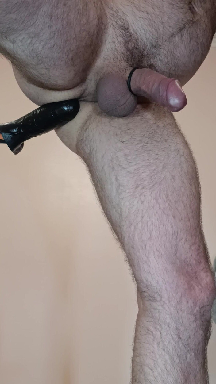 Assjoy bob: Tlusté černé dildo šuká zadek zezadu 1.