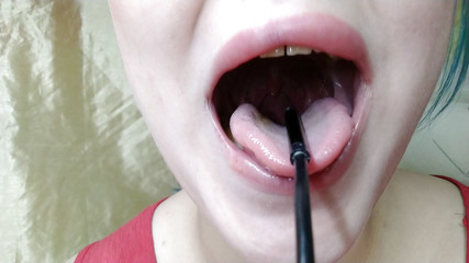 LizAngel: Stop het in mijn mond tot aan de ballen