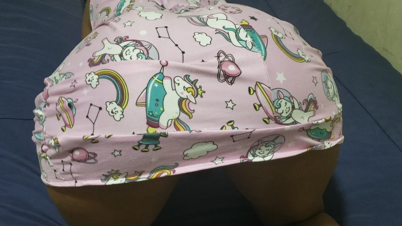 Lovemina: Big Ass Booty Ebony Prinsessan älskar ryggskott