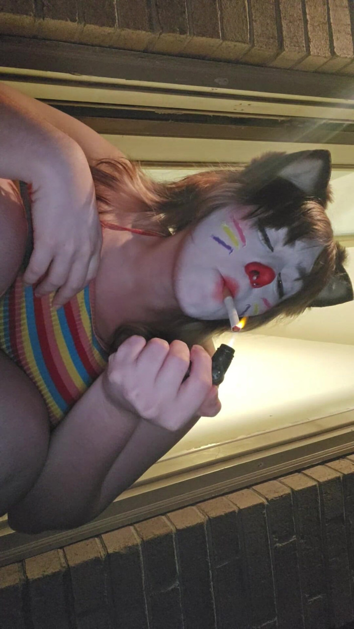 Mushroombitchx: Głupia koteczka pali po cyrku wykonane z Clipchamp