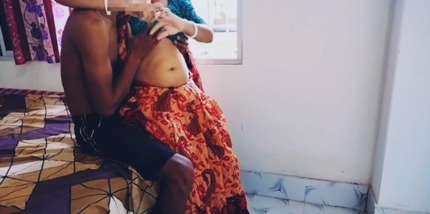 Teensex: Hardcore Fucking with Beautiful Red Saree Hot Bhabi with Big...