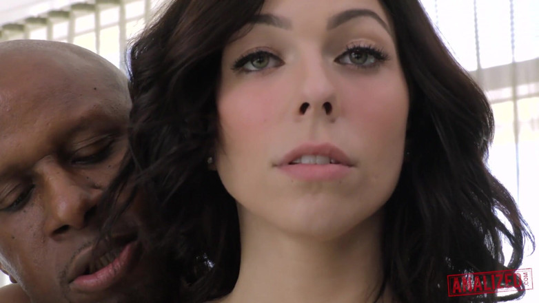 Analized: Tattooed Harlow Harrison anally fucked by a big black cock