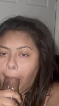 Queen Monica Gets Her Face Painted in Cum