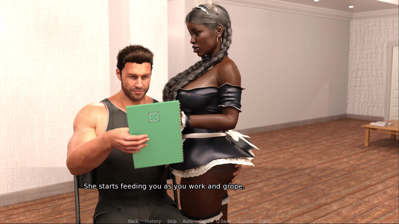 Johannes Gaming: Baking with Chocolate 17 Ladesha Dressed up as a Maid