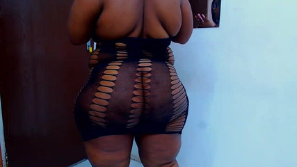 Big black clapping booties: ジャックオフに私の巨大なBBWのお尻、エピソード1025