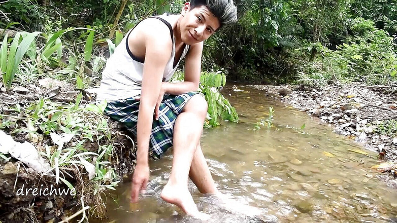 Dreichwe: Entspannender Wasserfall