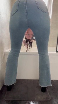 Washing Hair in Heels