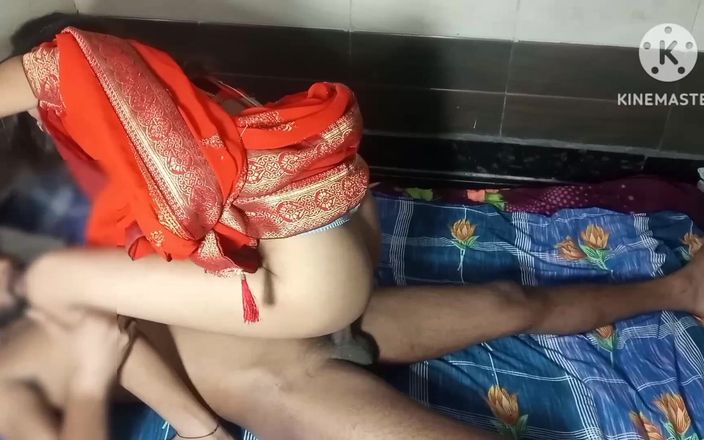 Shivanibaby: Hediye olarak sari aldıktan sonra, Hintli kadın geceleri kayınbiraderiyle seks...